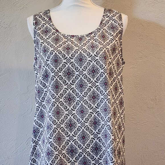 Pink Owl Sleeveless Blouse - Picture 1 of 6